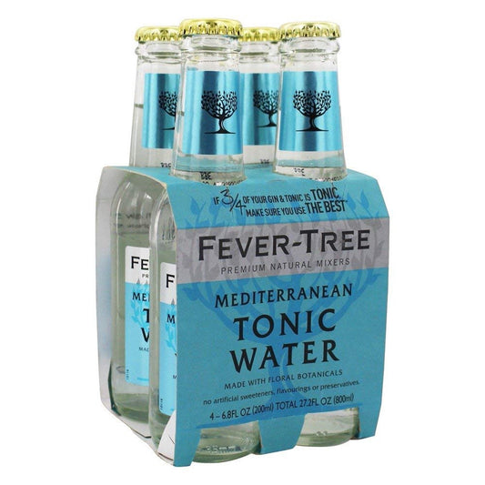 Fever Tree Mediterranean Tonic Water, 4 Count