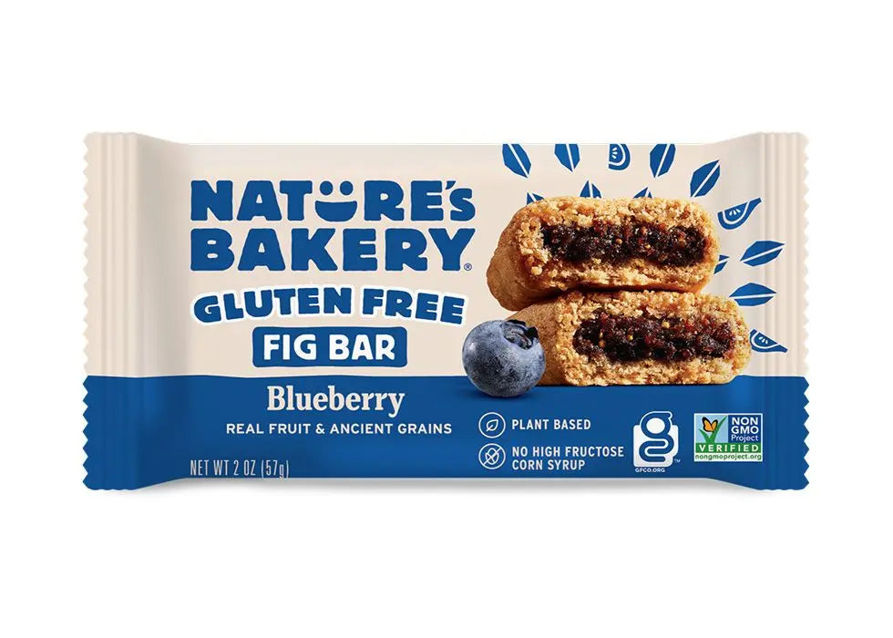 Nature's Bakery Gluten Free Blueberry Fig Bars, 6 Count