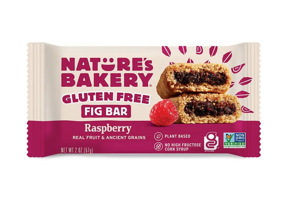 Nature's Bakery Gluten Free Raspberry Fig Bars, 6 Count