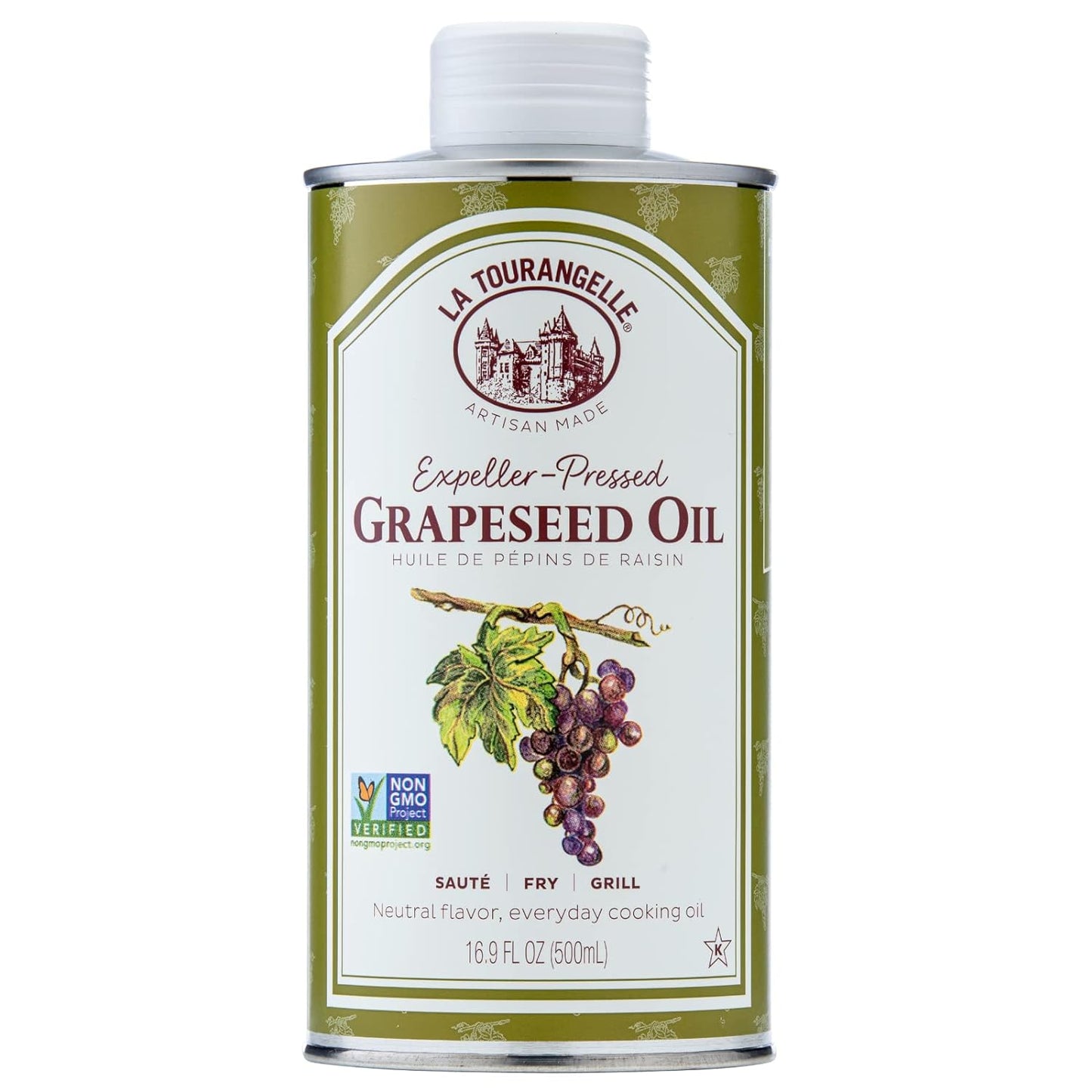 La Tourangelle, Expeller-Pressed Grapeseed Oil, 16.9 oz