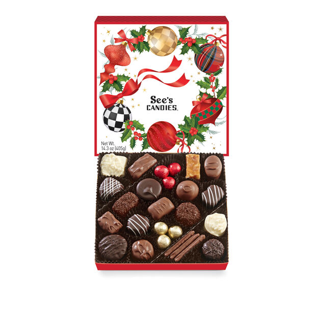 See's Candy Holiday joy box 14.3 oz