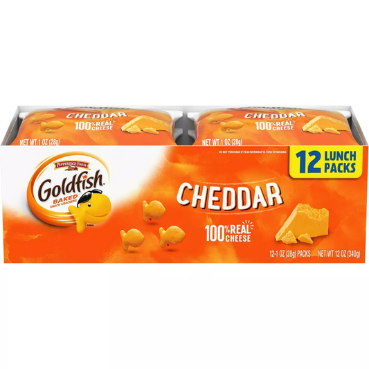 Pepperidge Farm Goldfish Cheddar, 12 Count