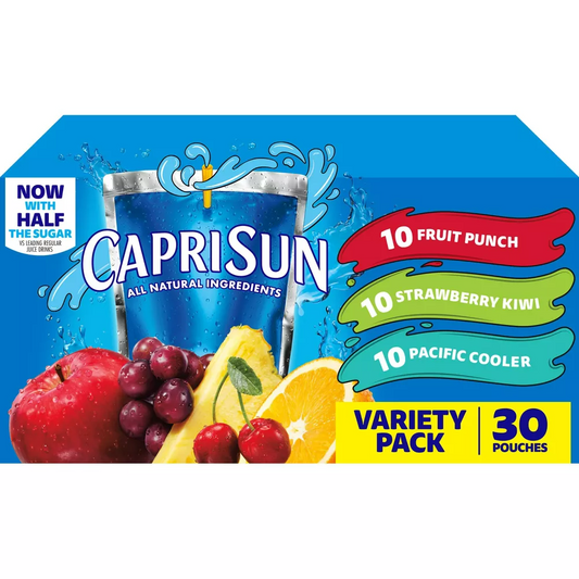 Capri Sun Variety Pack, 30 Count