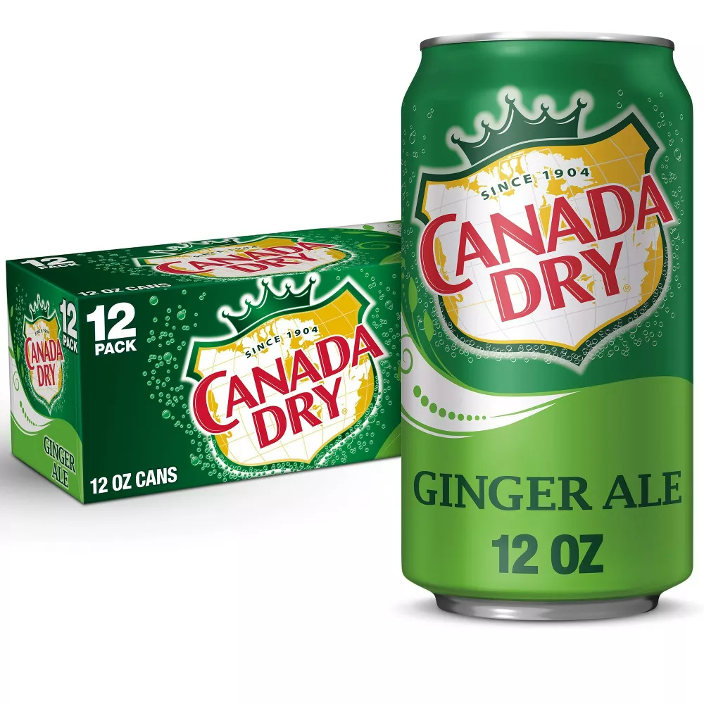 Canada Dry Ginger Ale Soda - 12pk/12 fl oz Cans