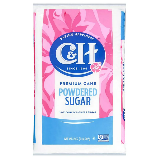 C&H Premium Cane Powdered Sugar - 2lbs