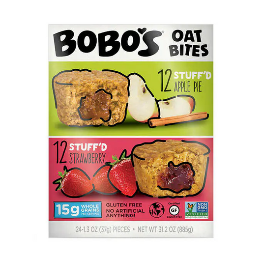 Bobo's Oat Bites Variety Pack 24 ct, 1.3 oz