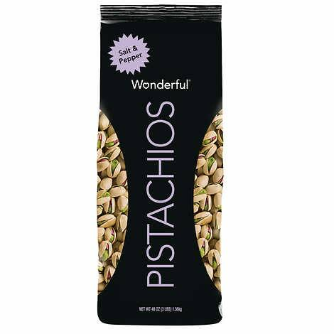 Wonderful Pistachios Salt & Pepper, 3 lbs