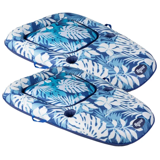 Aqua Luxury Pool Lounger, 2-pack