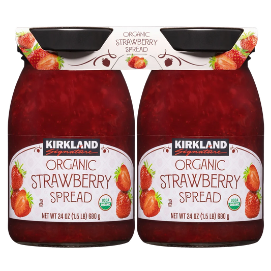 Kirkland Signature Organic Strawberry Spread, 24 oz, 2 ct