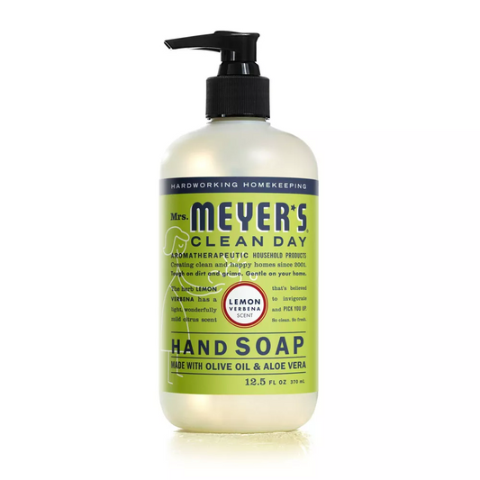 Mrs. Meyer's Clean Day Liquid Hand Soap Lemon Verbena Scent - 12.5 fl oz