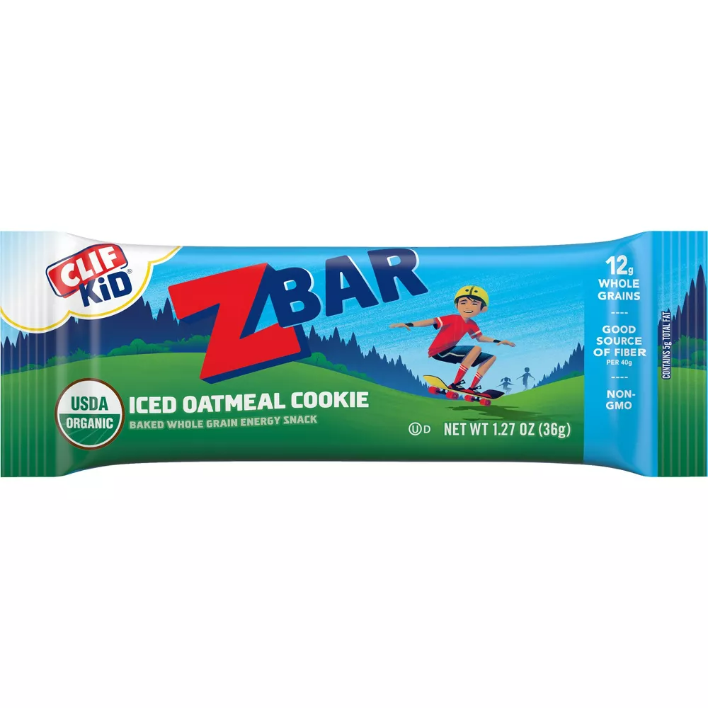 Clif Kid | ZBar, Iced Oatmeal Cookie | 12 count