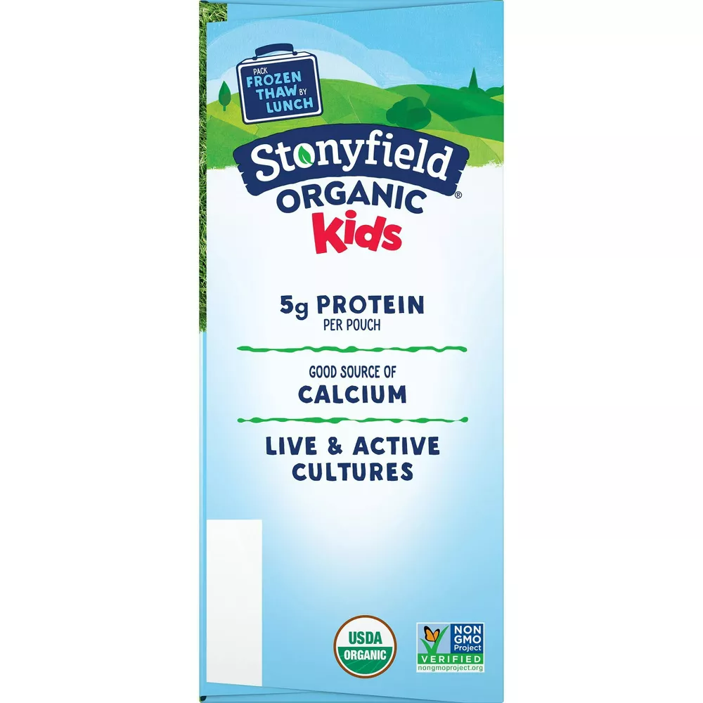 Stonyfield Organic Kids' Strawberry Banana Yogurt, 14 oz