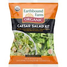 Organic Caesar Bagged Salad Kit, 24 oz