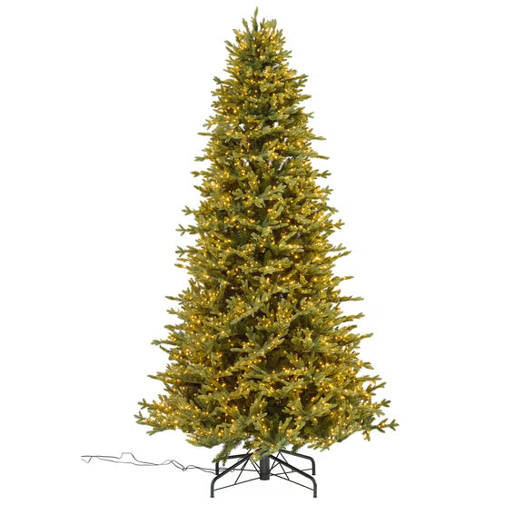 9' Pre-Lit Radiant Micro LED with Twinkle Artificial Christmas Tree*