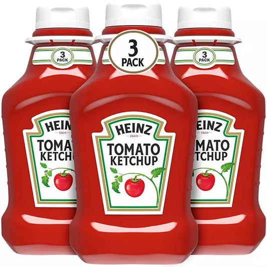 Heinz Original Tomato Ketchup Bottles, 44 oz., 3 pk.