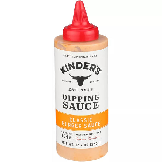 Kinders Dipping Sauce Classic Burger, 12.7 oz