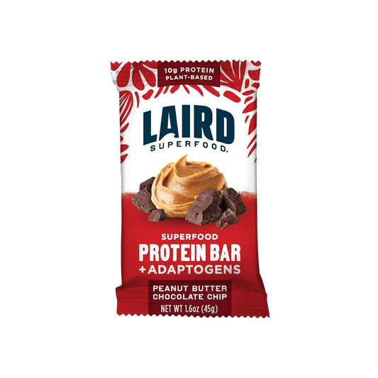 Laird Superfood Peanut Butter Chocolate Chip Protein Bar 1.6 Oz