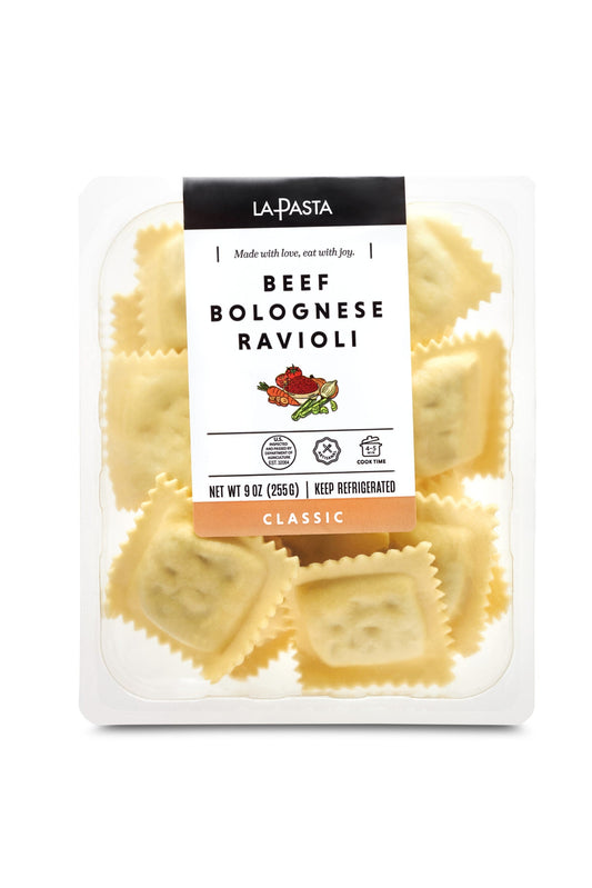 La Pasta Beef Bolognese Ravioli 9 oz