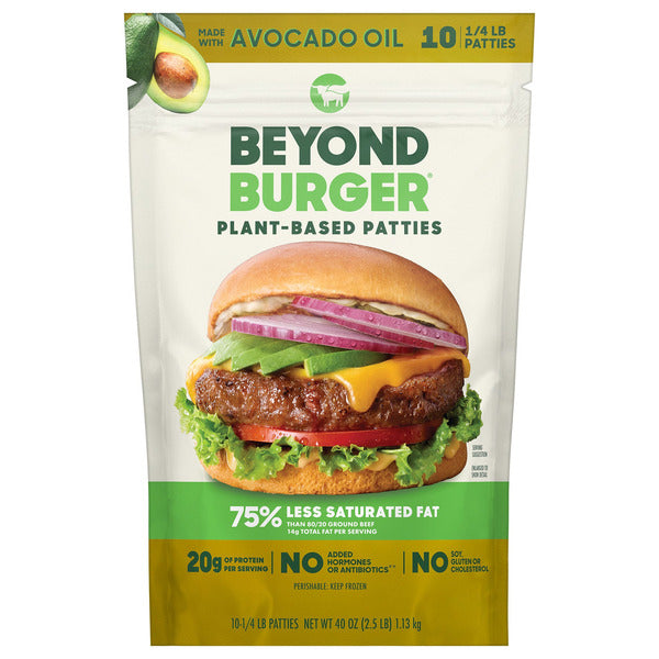 Beyond Meat Plant-Based Patties 10 ct, 4 oz