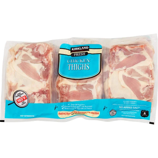 Kirkland Signature Fresh Chicken Thighs, 6 Count