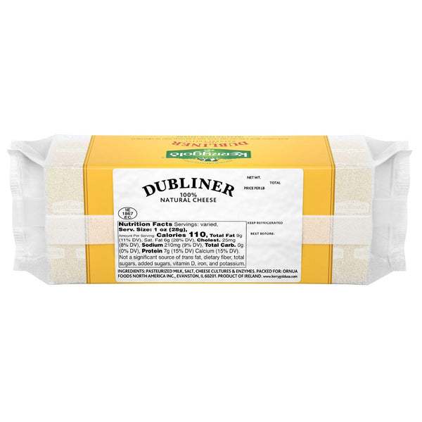 Kerrygold Dubliner Imported Irish Cheese ($7.59 / lb)