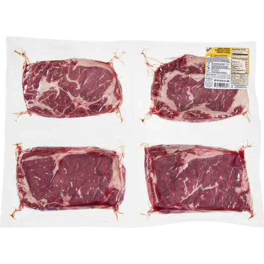 USDA Choice Beef Ribeye Steak, 10 oz, 4 ct
