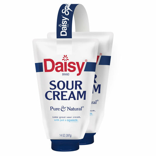 Daisy Brand Sour Cream Squeeze, 14 oz, 2-count