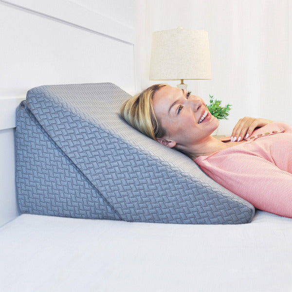 Dream Plush Adjustable Wedge Pillow with Cooling Cover