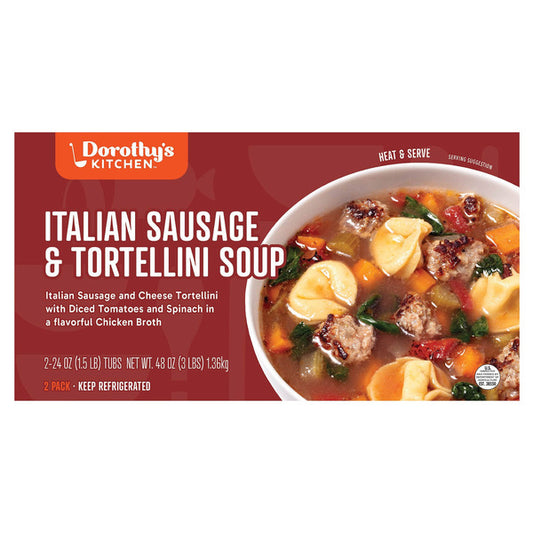 Dorothy's Kitchen Sausage & Tortellini, 24 oz, 2-count