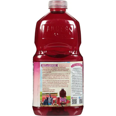 Langers Cranberry Raspberry Juice, 64 oz