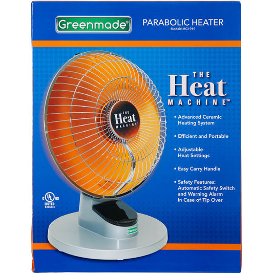 Greenmade The Heat Machine Parabolic Space Heater