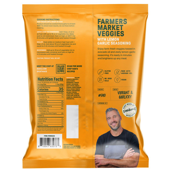 Chef Hak's Farmers Market Vegetable Blend, 48 oz