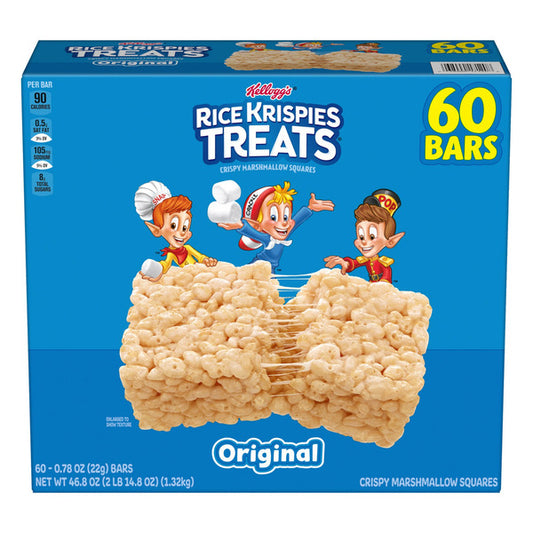 Kellogg's Rice Krispies Treats 60 ct, .78 oz
