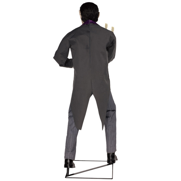 6' Animated Vampire Butler with LED Eyes and Sound