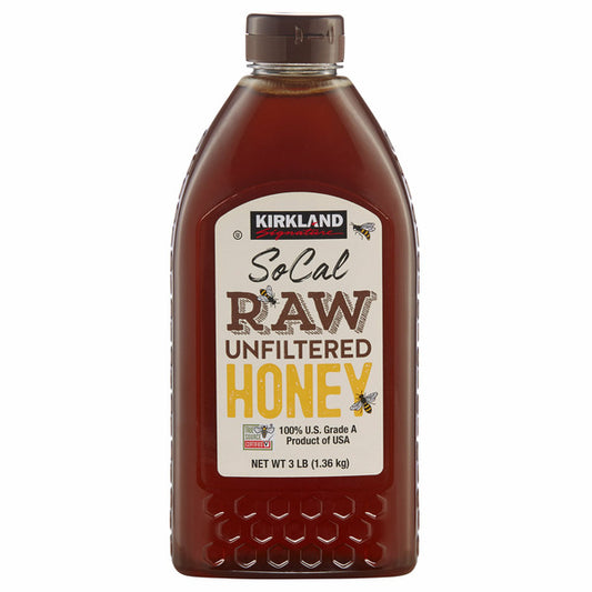 Kirkland Signature SoCal Raw Unfiltered Honey, 3 lbs