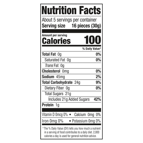 Nerds Gummy Clusters, Very Berry, 5 oz Peg Bag, 12 ct
