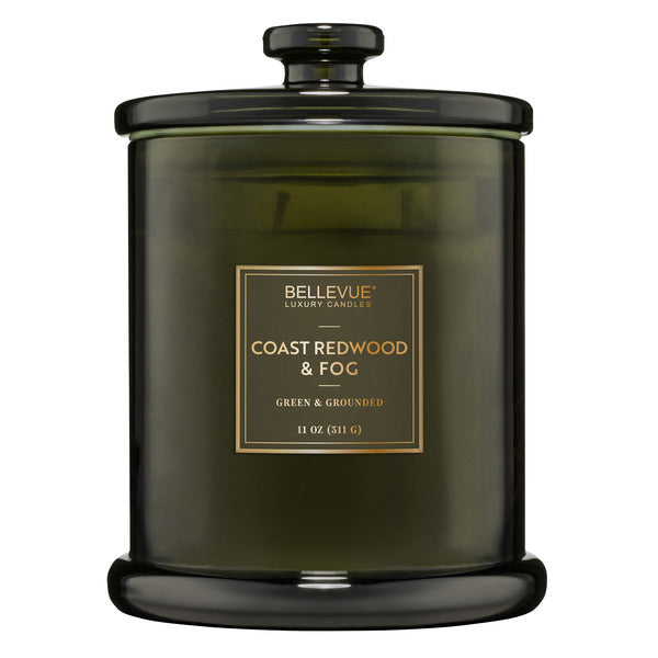 Bellevue Luxury 11 oz. Glass Candle, Set of 4