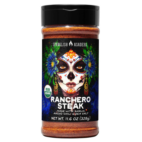 Spanglish Asadero Ranchero Steak Seasoning, 11.6 oz