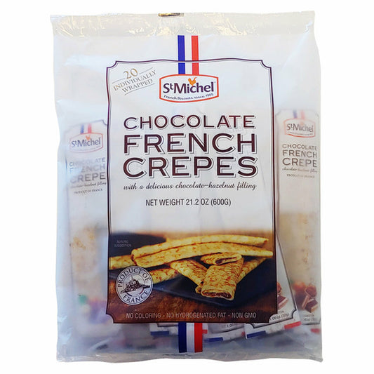 Le Chef Patissier Hazelnut Choc Crepes, 20 count