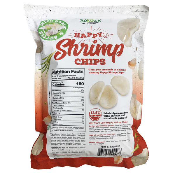 Sokusa Shrimp Chips, 16 oz