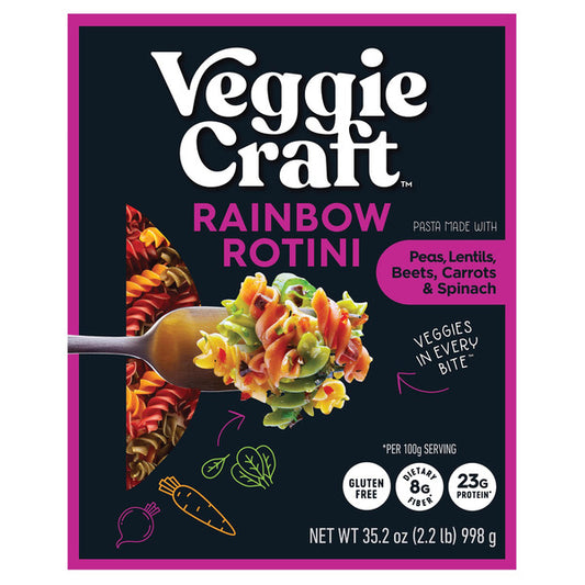 VeggieCraft Rainbow Rotini, 35.2 oz