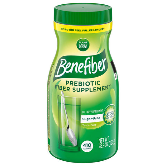 Benefiber Fiber Supplement Powder, 410 Teaspoons