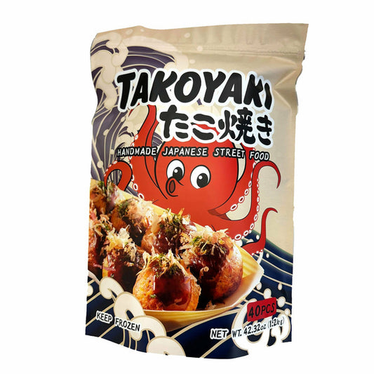 Takoyaki Handmade Japanese Octopus Balls, 40-count