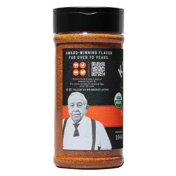Kinder's Organic Taco Blend Seasoning, 10 oz