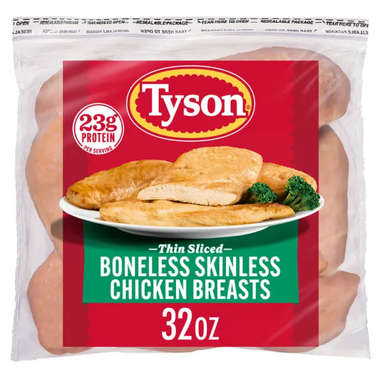 Tyson Boneless Skinless Chicken Breasts, 2 lb.