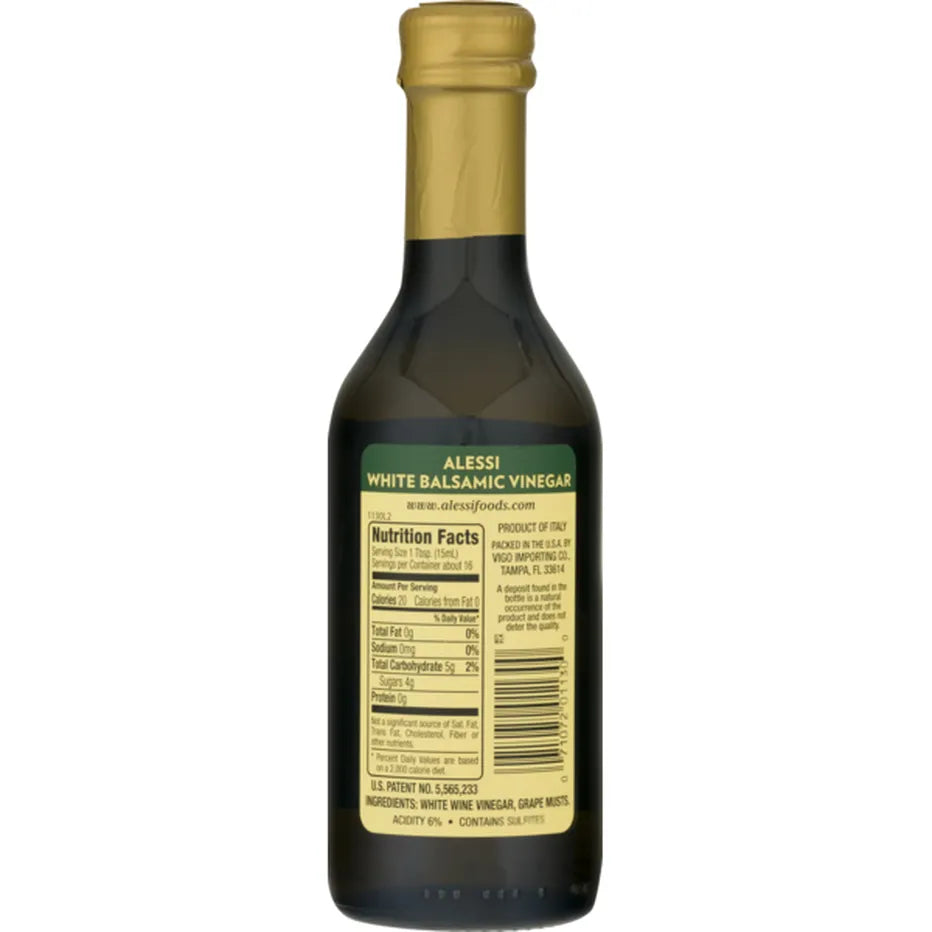 Alessi Vinegar Balsamic White - 8.5oz