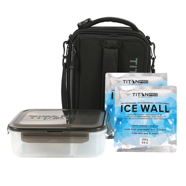 Titan PRO by Arctic Zone Expandable Lunch Box, Assorted Colors