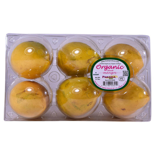 Organic Ataulfo Mangos, 6-count