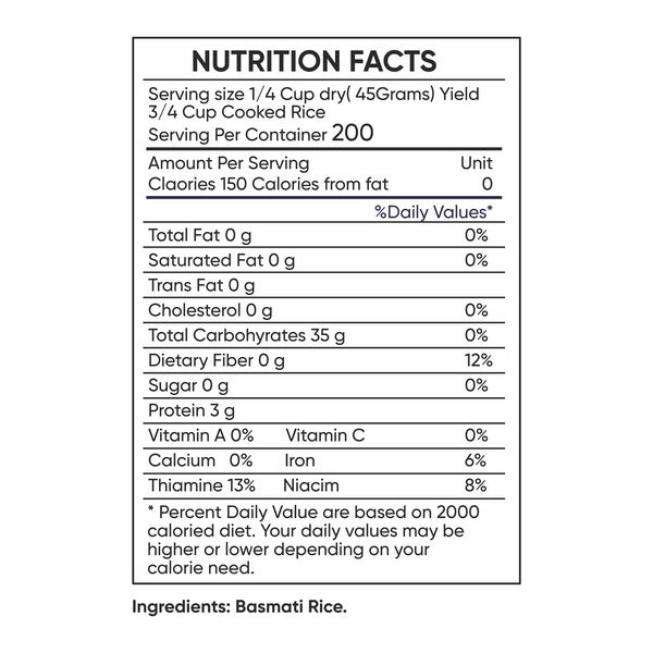 Preema's Premium Basmati Rice, 20 lbs