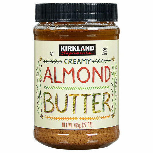 Kirkland Signature Creamy Almond Butter, 27 oz
